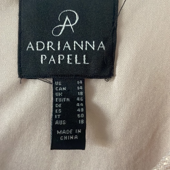 Adrianna Papell long column dress - Picture 8 of 8